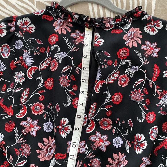 BANANA REPUBLIC long sleeve floral dress - Picture 9 of 10